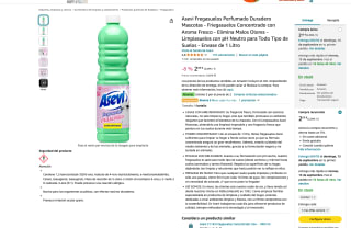 3 Asevi Fregasuelos Perfumado Duradero Mascotas a solo 4,18€