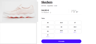 Zapatillas de Mujer Skechers ENTICE por 54€