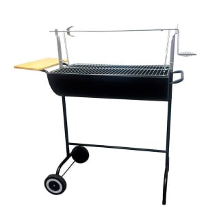 Parrilla Casanova a carbón de medio tambor por $34.990