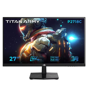 TITAN ARMY Gaming Monitor 27 Pulgadas 144Hz Full HD 1920 x 1080p, IPS 1ms GTG por 96,29€