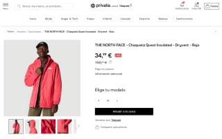 Chaqueta The North Face Quest Insulated por 34,99€