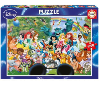 Puzzle 1000 Piezas el Maravilloso Mundo de Disney II por 6,50€.