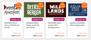 40% korting op dagjes uit in de voorjaarsvakantie voor 500 ING rentepunten