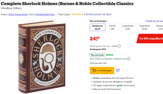 Complete Sherlock Holmes (Barnes & Noble Collectible Classics: Omnibus Edition) voor €24,47 bij Bol