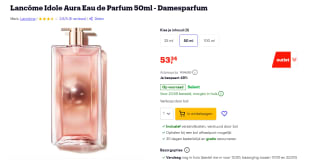 Lancôme Idole Aura Eau de Parfum 50ml - Damesparfum voor €53,34 bij Bol