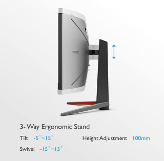 BenQ MOBIUZ EX3410R Monitor Curvo Gaming 34" Ultrawide por 499€