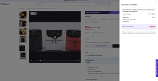 Freidora de aire Cosori Premium Chef Edition 11 Modos 5,5L por solo 78,29€ (Nuevos usuarios 46,97€)