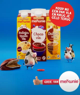 Gratis pak Melkunie - vla na cashback