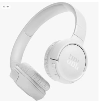 Auriculares Inalámbricos Bluetooth marca JBL Tune 520 BT blanco o negro por 43,27€ (31,27€)