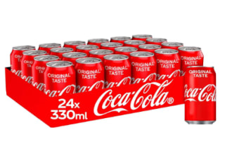 24 Latas Coca Cola Normal o Zero por 12,57€