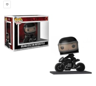Figura Funko Pop Ride Deluxe The Batman Selina en Motocicleta por 13,23€