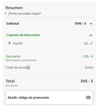 Descuento 50€ Google Pixel 9 Pro nos sale por 849€