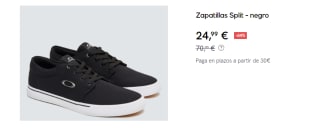 Zapatillas de Hombre Oakley Split por 24.99€