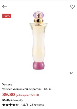 Hoge korting op veel geurtjes bij Wehkamp