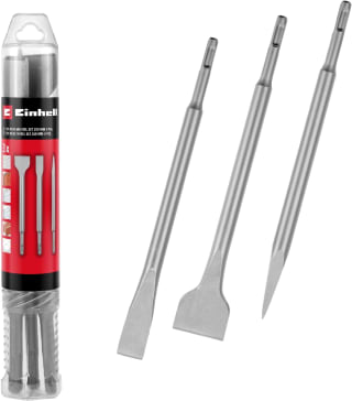 Einhell Juego de cinceles SDS Plus, 3 piezas por 13,65€