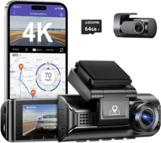 Azdome M550 PRO Ultra 4K 2CH- Dashcam voor auto- GPS- Wifi voor €57 dmv code bij Aliexpress