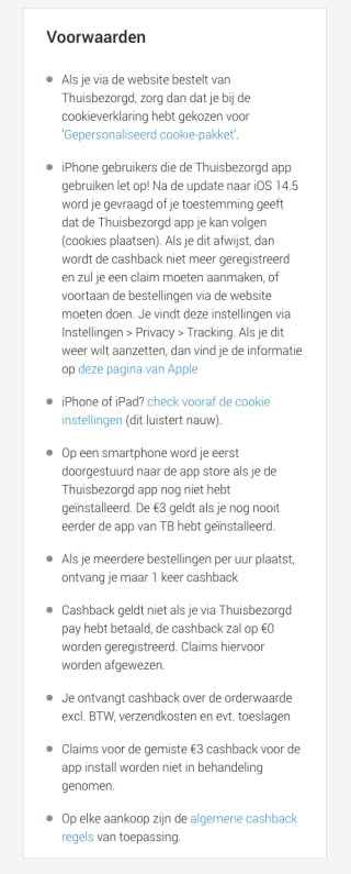 30% korting bij Thuisbezorgd dit weekend