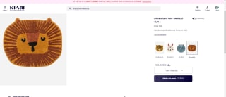 Recopilación alfombras de animalitos desde Kiabi por 9,60€