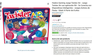 Hasbro Gaming Juego Twister Air por 8,13€.