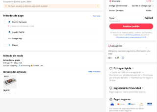Consola retro portátil R36H BOYHOM por solo 34,64€