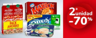 -70% de Descuento en la Segunda Unidad desde Carrefour .