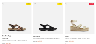 Ziengs sale met 20% korting op sandalen en slippers
