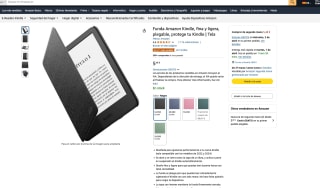 Funda Amazon Kindle fina y ligera plegable protege tu Kindle Tela por solo 5,48€