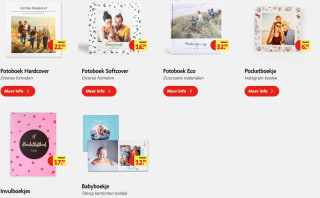 30% korting op Kruidvat Merk Fotoboeken bij besteding vanaf €40