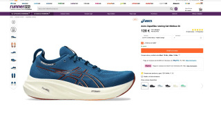 Zapatillas Asics running Gel-Nimbus 26 por solo 120€