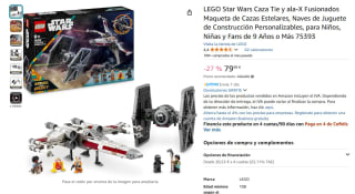 LEGO Star Wars Caza Tie y ala-X Fusionados Maqueta de Cazas Estelares por 79,99€