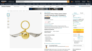 Llavero Monogram Harry Potter por 5,50€