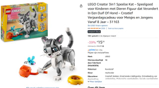 LEGO Creator 31163 Speelse Kat Set voor €15,24 bij Amazon