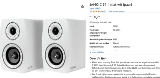 Jamo C 91 II (per paar) voor €176,69 bij Amazon