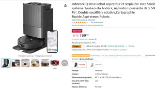 Roborock Q Revo robotstofzuiger voor €780,99 bij Amazon