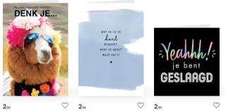 1+1 gratis op alle kaarten bij Hallmark