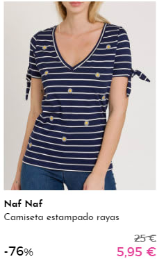 NAF NAF - Camisetas desde 2,95€