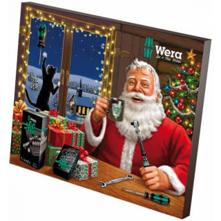 Wera Adventskalender 2022 - Vanaf 1 december iedere dag een deurtje openen tot de eerste kerstdag, 25 december. 24 totaal.