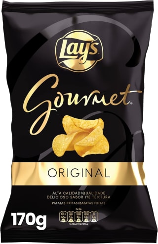 3x Lay's Gourmet Patatas Fritas con Sal por 5,99€
