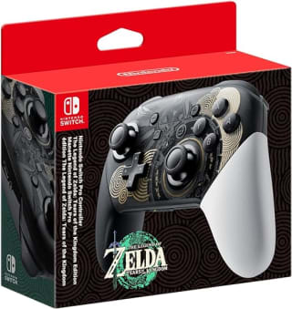 Obtain a Nintendo Switch pro controller - The Legend of Zelda: Tears of the Kingdom edition at Amazon for £54.99