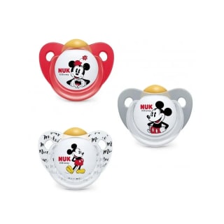 6 chupetes marca Nuk modelo Mickey y Minnie, solo 7€leer descripción
