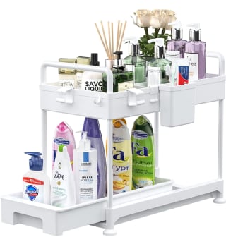 Organizador para debajo del fregadero del baño por 12,99€