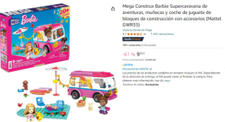 Barbie Supercaravana de aventuras Mega Construx por 9€