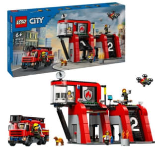 Lego City Brandweerkazerne en brandweerauto - 60414 voor €45,49 bij Bol.