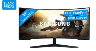 Samsung Odyssey Ultrawide gaming monitor voor €269 bij Coolblue