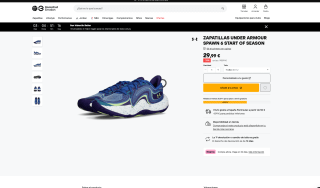 Zapatillas UNDER ARMOUR Spawn 6 de baloncesto por solo 29,99€