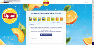100% cashback op een multipack Lipton Sparkling Ice Tea 25cl/0.5L