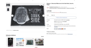 Felpudo Sherwood Welcome to the Dark Side Caucho por 4,99€