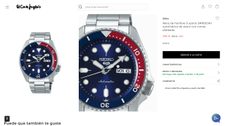 Seiko 5 Sports SRPD53K1 por 264€