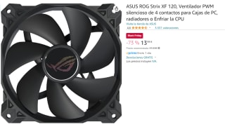 Asus ROG Strix XF120 Ventilador Suplementario 120mm por 13.99€