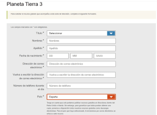 Póster gratuito en ingles our Chancing World